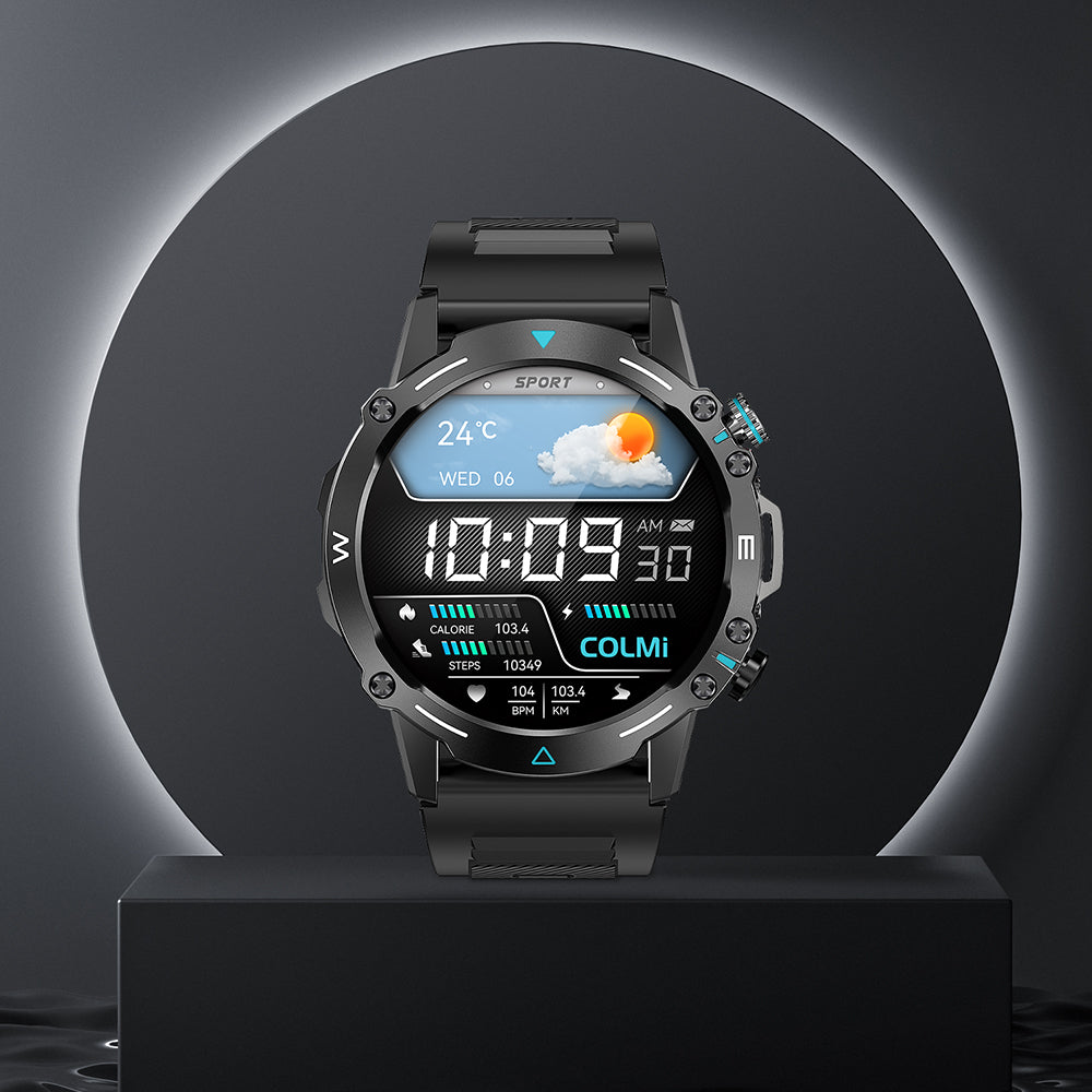 De Colmi M42 smartwatch beschikt over een AMOLED-scherm, een slank ontwerp, meer dan 100 sportmodi en een batterijduur van 10 dagen.