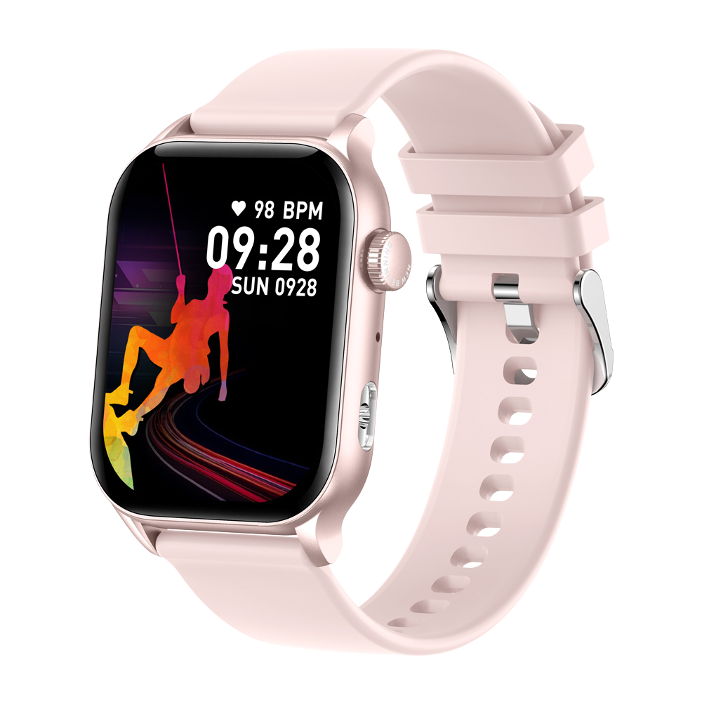 COLMI P78 Smartwatch 1.96 Outdoor Sport Fitness 3ATM Waterdicht Roze