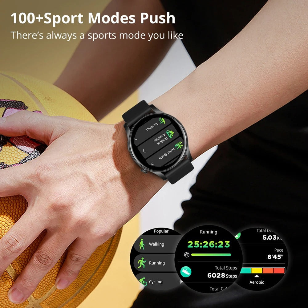 Slim horloge voor sport, fitness en training: Colmi V73 Professional Workout Smartwatch
