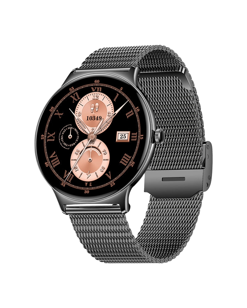 Colmi V89 Smartwatch met AMOLED-display, zwart