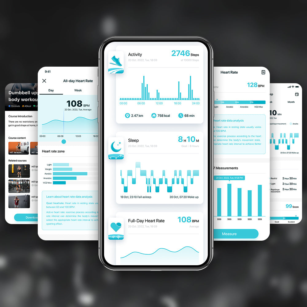 Colmi i28 Ultra smartwatch met app-connectiviteit, geavanceerde gezondheidsmonitoring, een batterijduur van 10 dagen en een IP68 waterdichtheidscertificering.