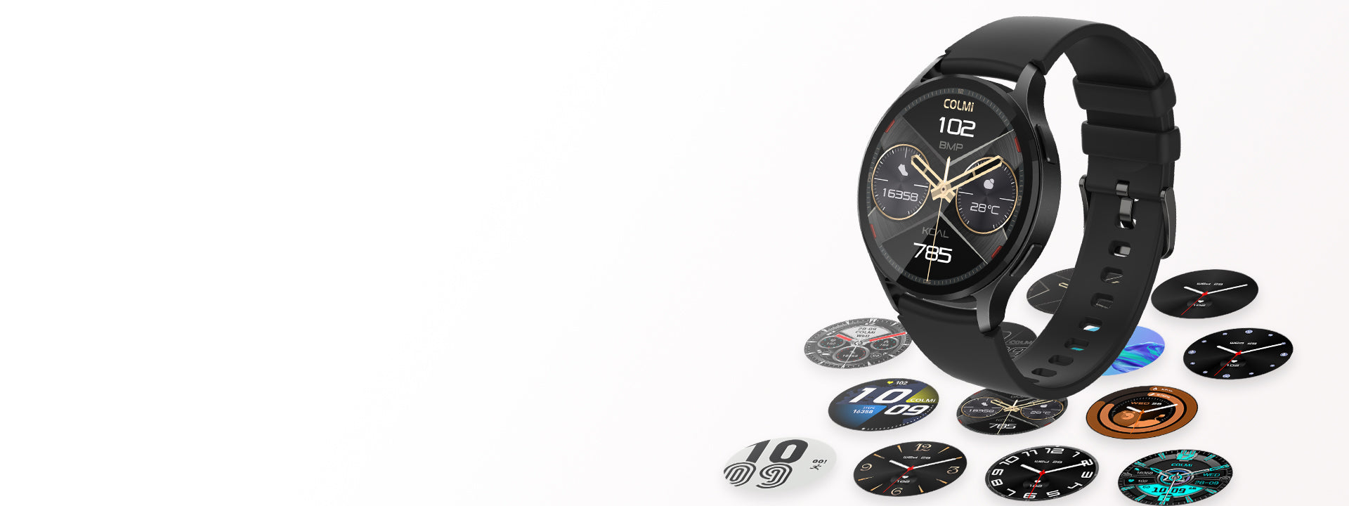 De Colmi i28 Ultra smartwatch beschikt over een wijzerplaat met spraakbediening, geavanceerde gezondheidsmonitoring, een batterijduur van 10 dagen en een IP68 waterdichtheidscertificering.