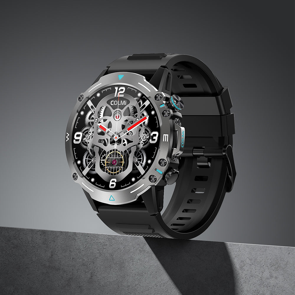 De Colmi M42 smartwatch heeft een behuizing van zinklegering, een slank ontwerp, meer dan 100 sportmodi en een batterijduur van 10 dagen.