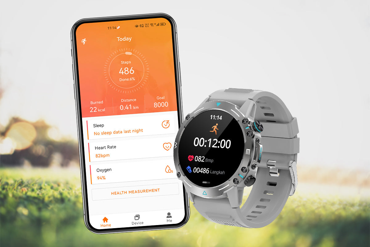 De Colmi M42 smartwatch heeft een slank ontwerp, meer dan 100 sportmodi en een batterijduur van 10 dagen.