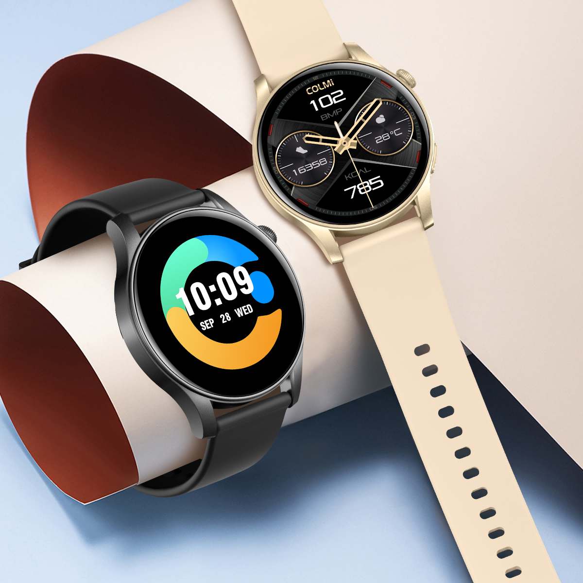 Colmi V73 smartwatch met groot AMOLED-scherm, fitness smartwatch