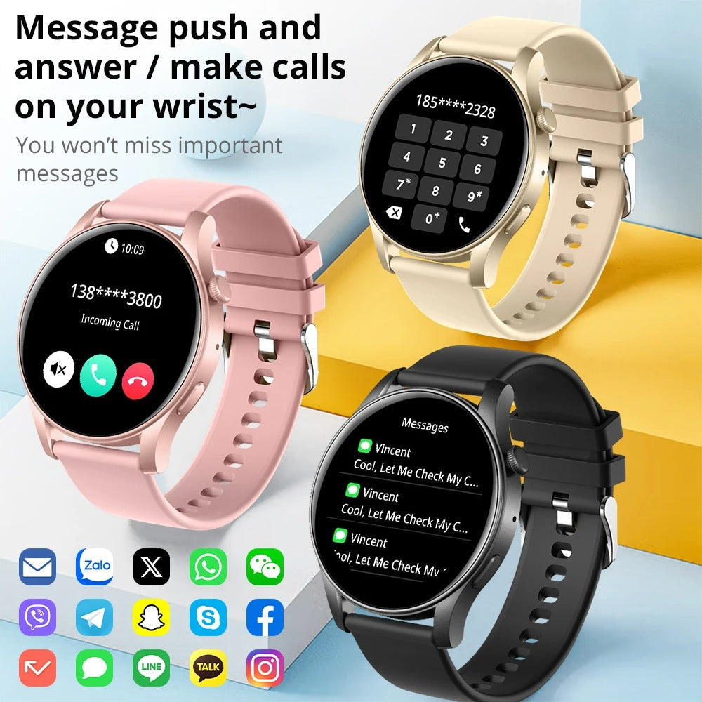 Smartwatch met Bluetooth-bellen en WhatsApp-berichten Colmi V73 smartwatch
